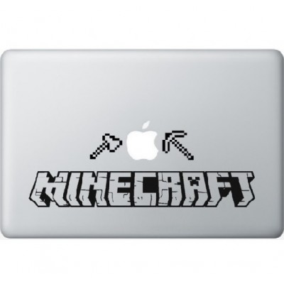 Minecraft Macbook Aufkleber